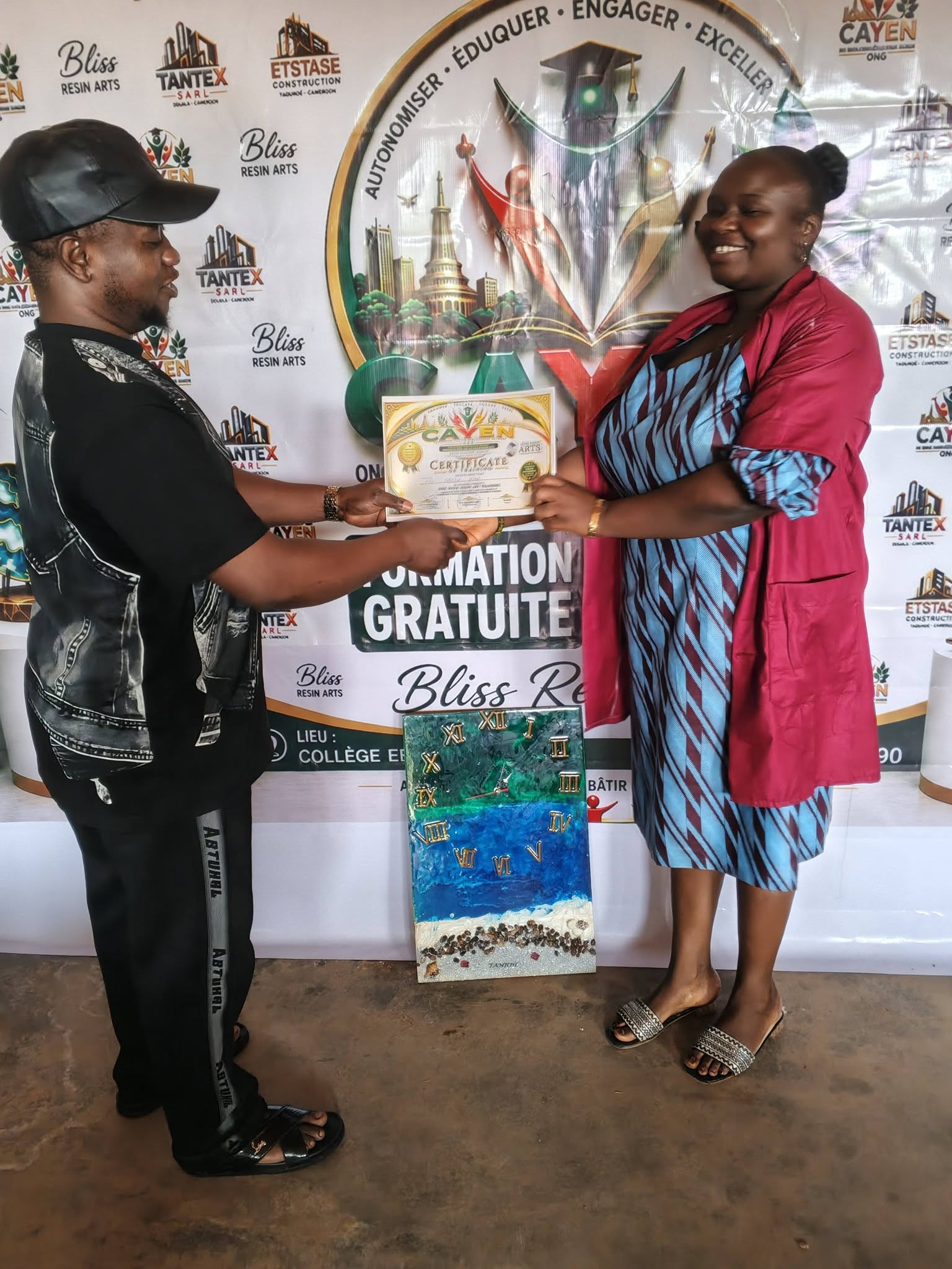 Certificate ceremony